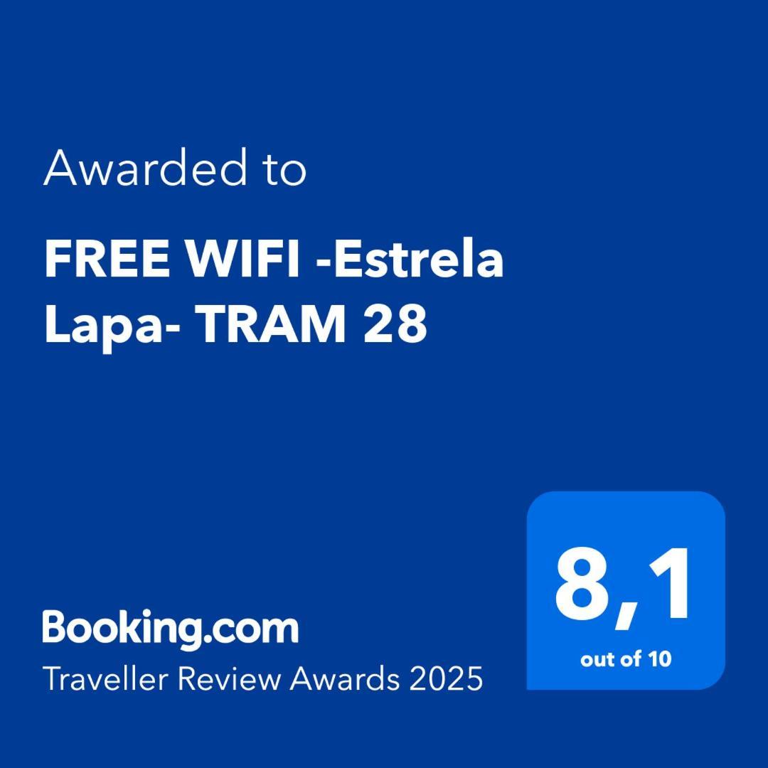Free Wifi -Estrela Lapa- Tram 28 Apartment Lisbon Exterior photo